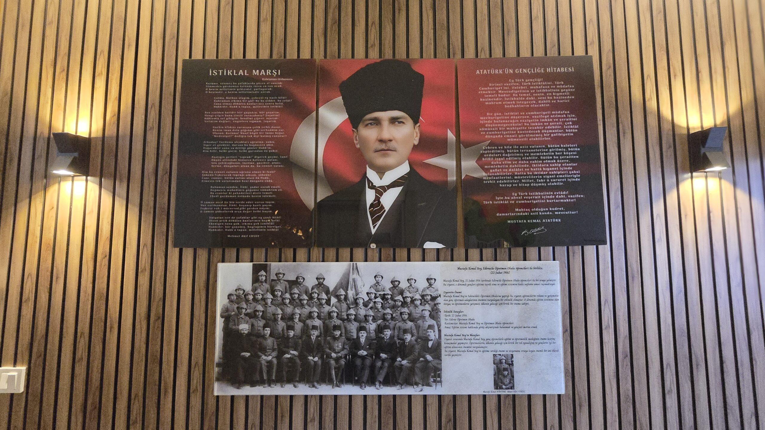Renkli Rüyalar Anaokulu Atatürk köşesi